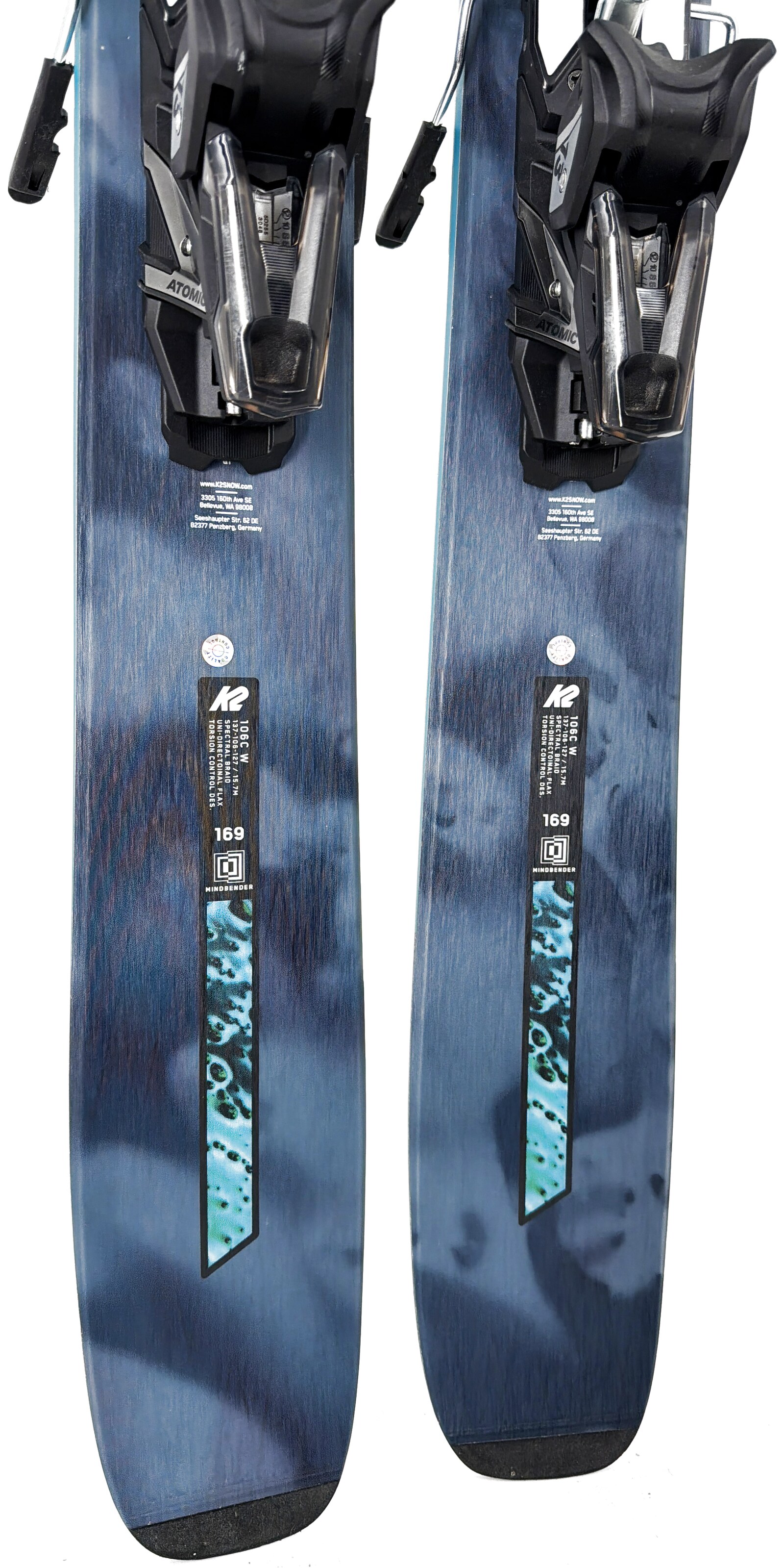 2026 K2 Mindbender 106C W Skis Tail