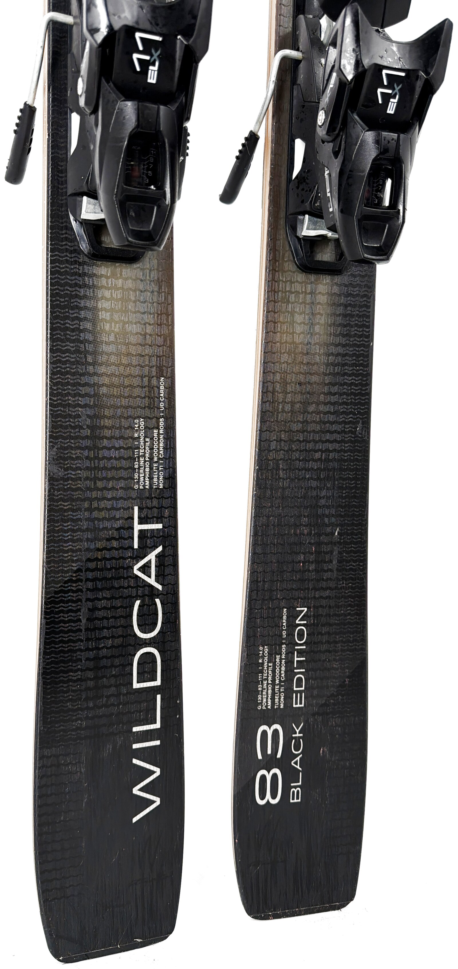 2026 Elan Wildcat 83 Black Edition Skis Tail