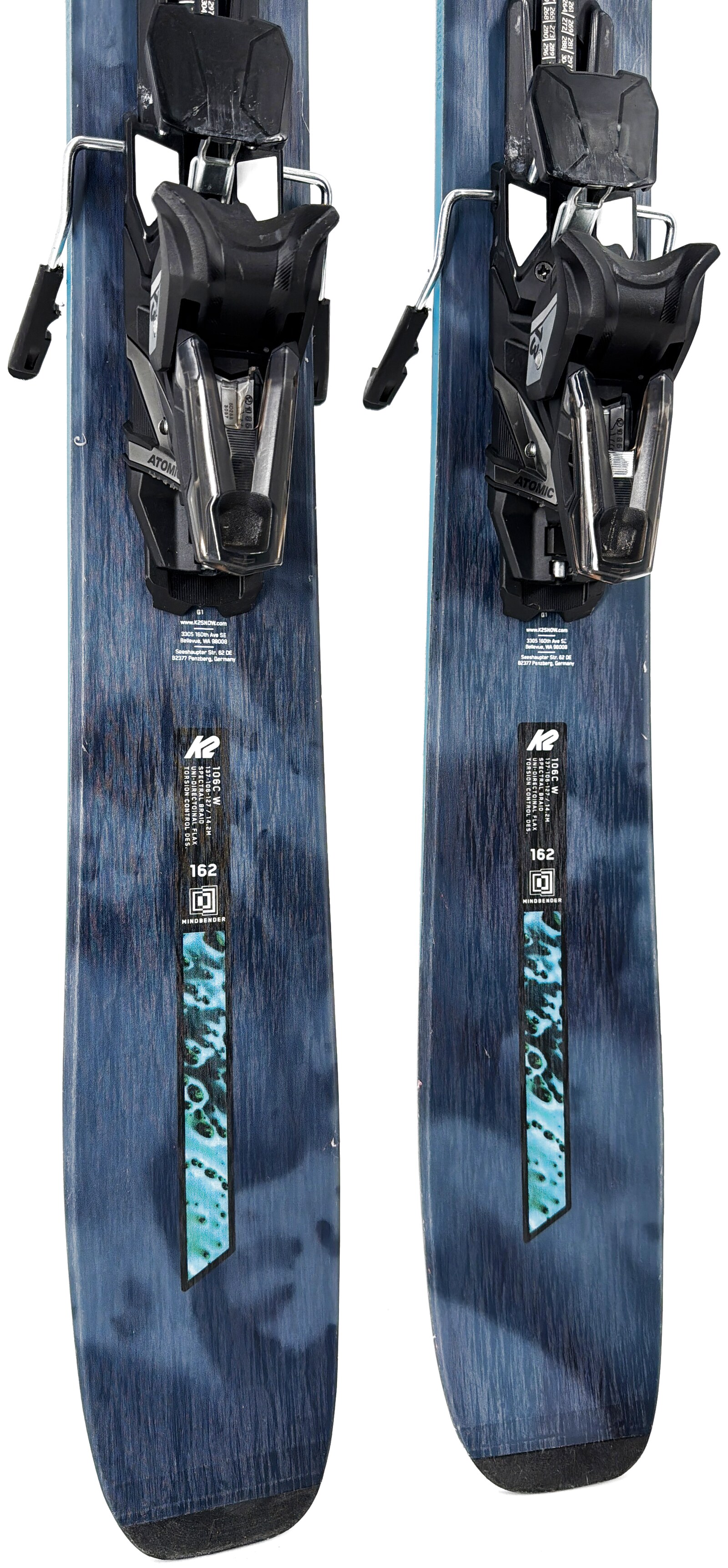 2026 K2 Mindbender 106C W Skis Tail