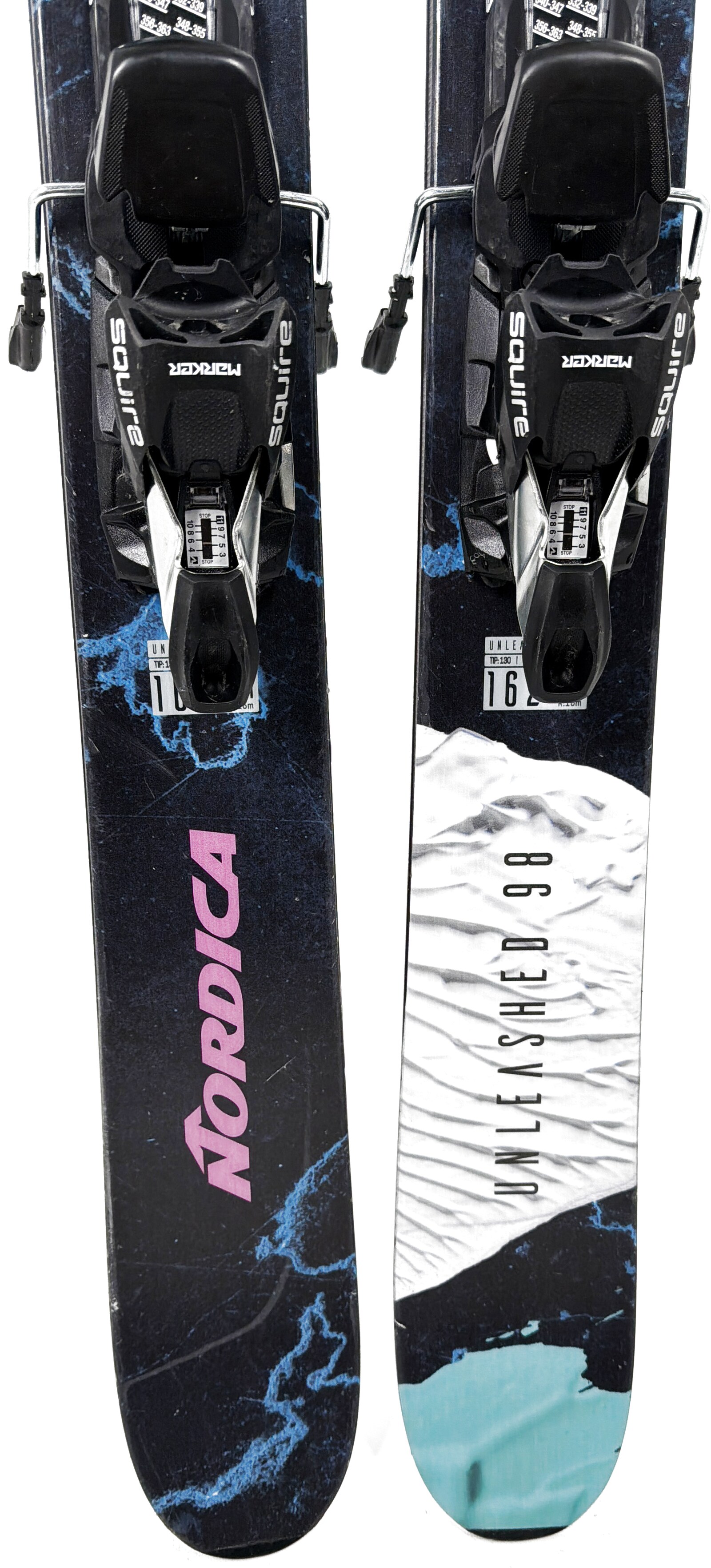 2025 Nordica Unleashed 98 Skis Tail