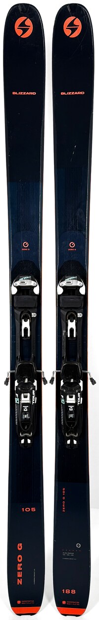 2025 Blizzard Zero G 105 Skis Topsheets