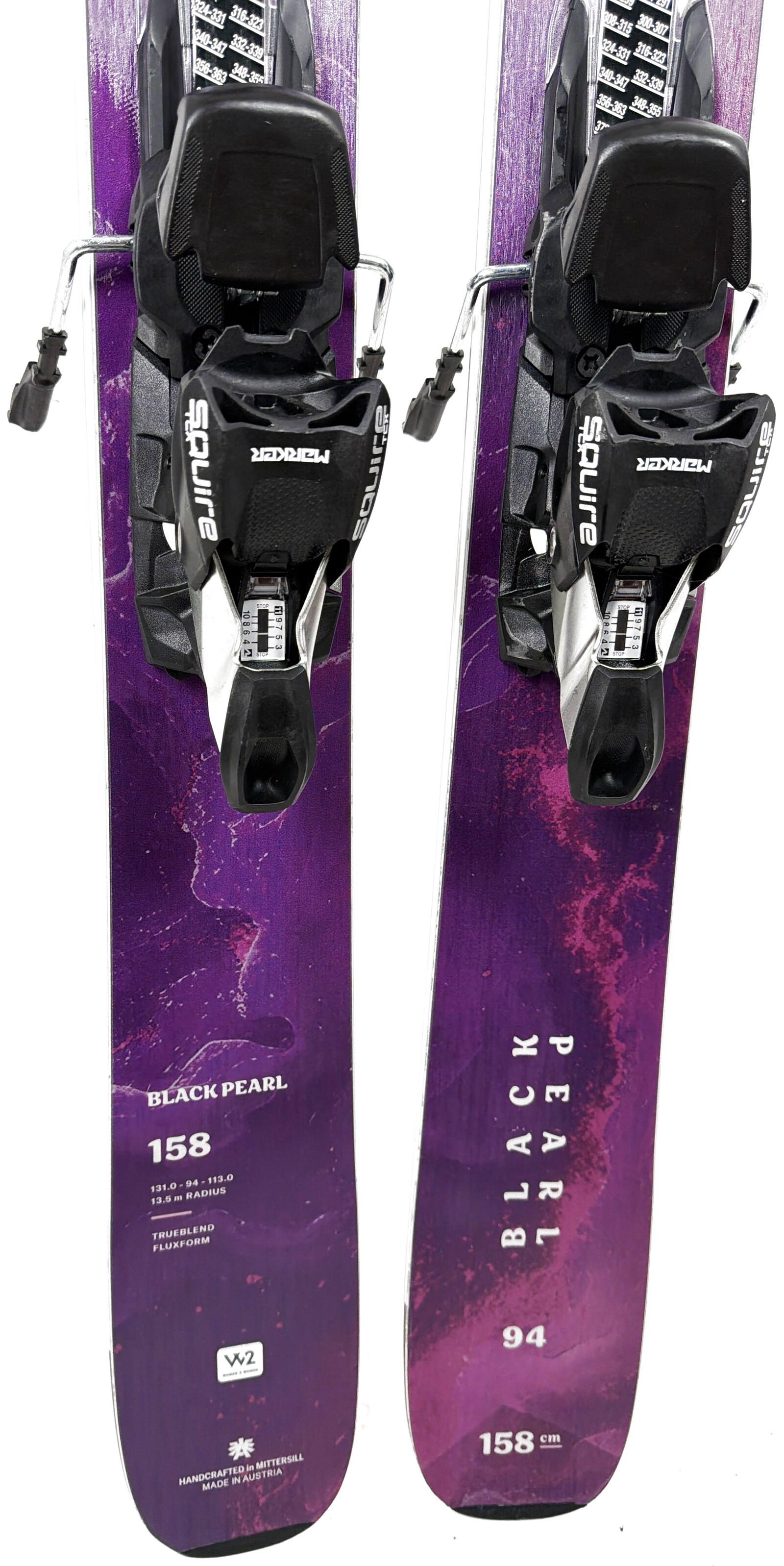 2027 Blizzard Black Pearl 94 Skis Tail