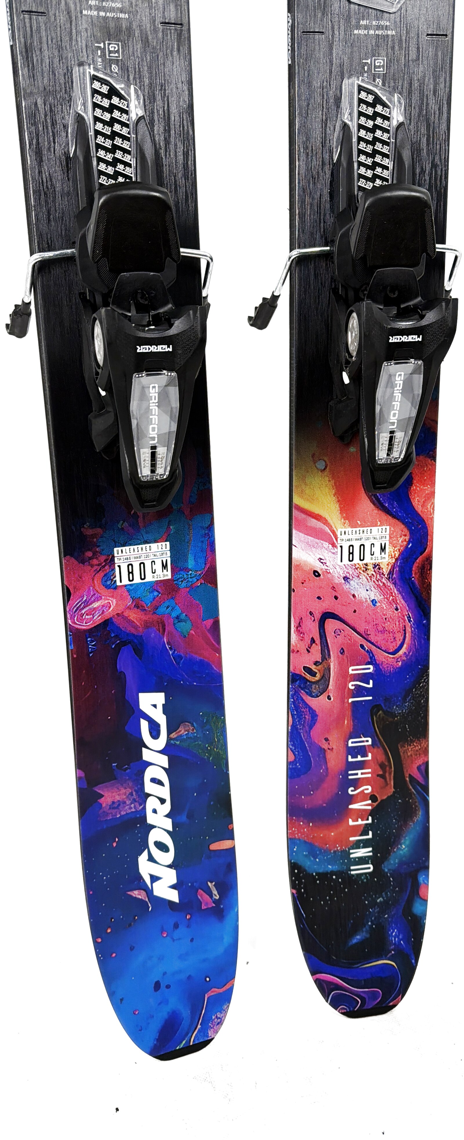 2026 Nordica Unleashed 120 Skis Tail