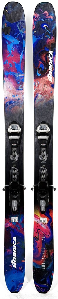 2026 Nordica Unleashed 120 Skis Topsheets
