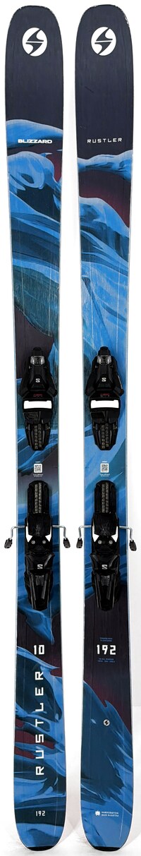 2026 Blizzard Rustler 10 Skis Topsheets