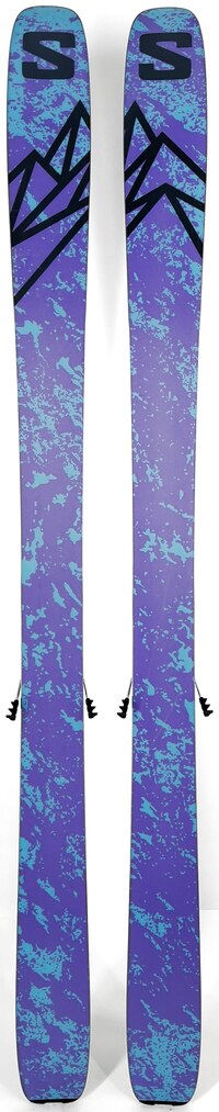 2026 Salomon S Lab QST Echo Skis Bases