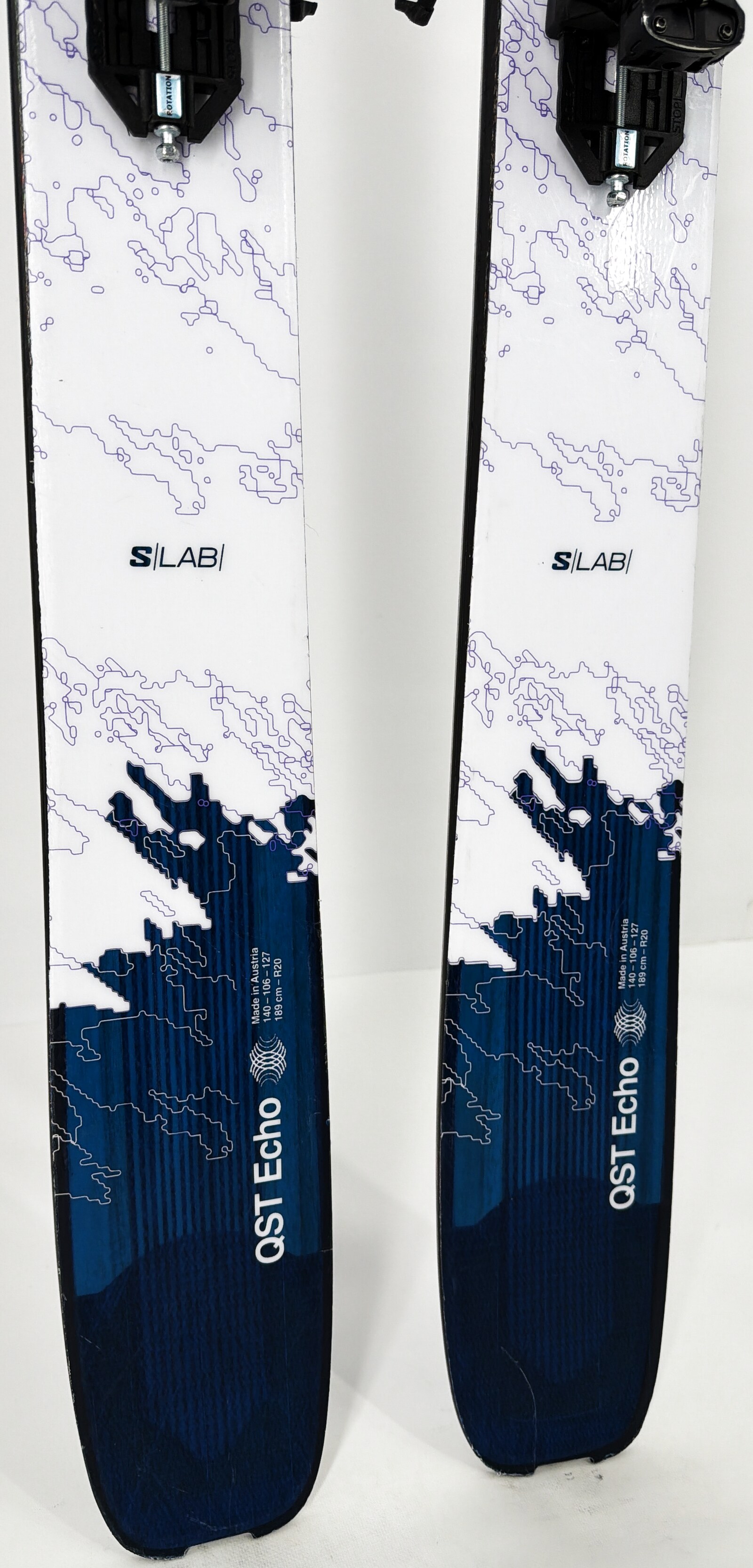 2026 Salomon S Lab QST Echo Skis Tail