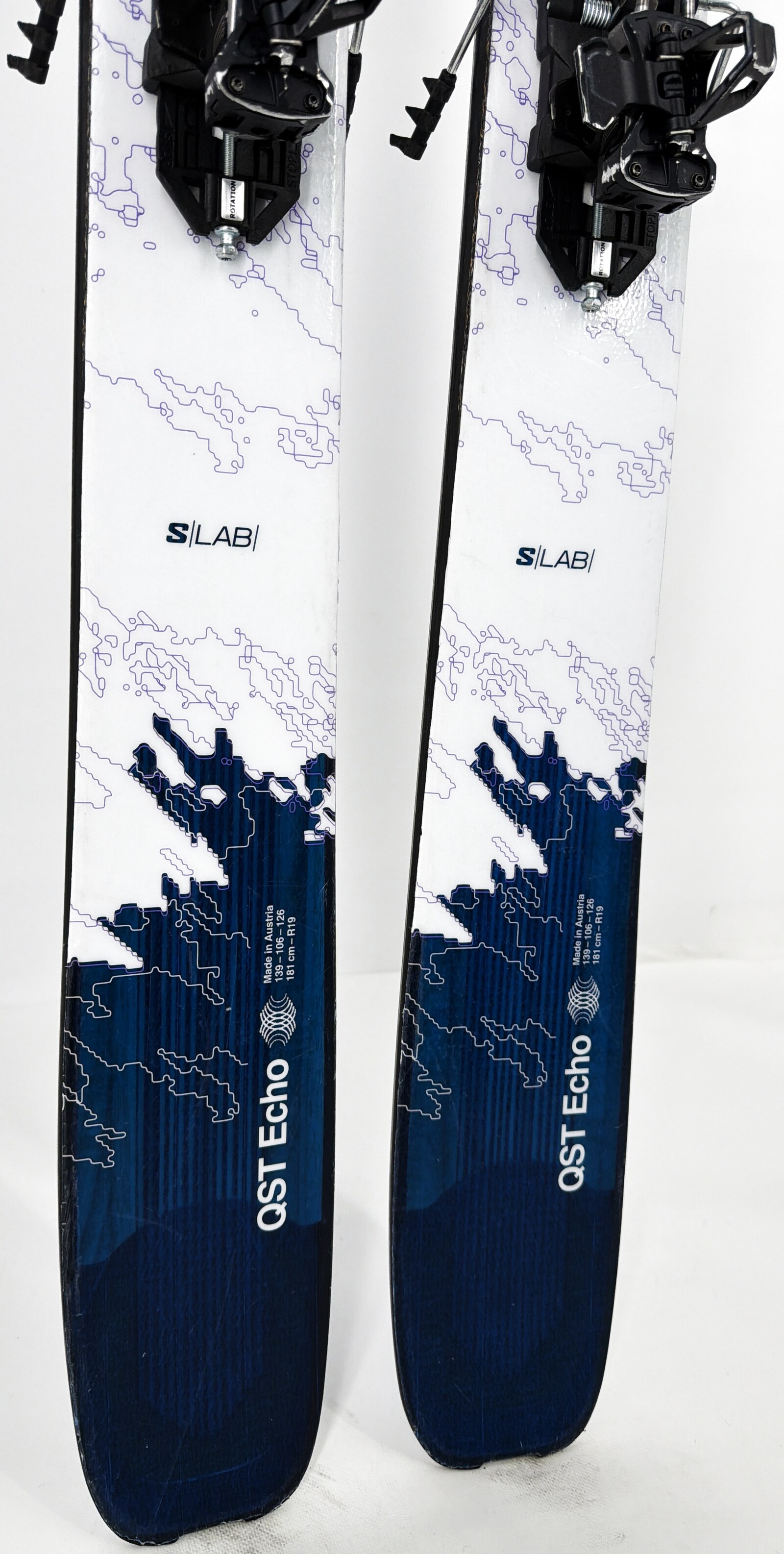 2026 Salomon S Lab QST Echo Skis Tail