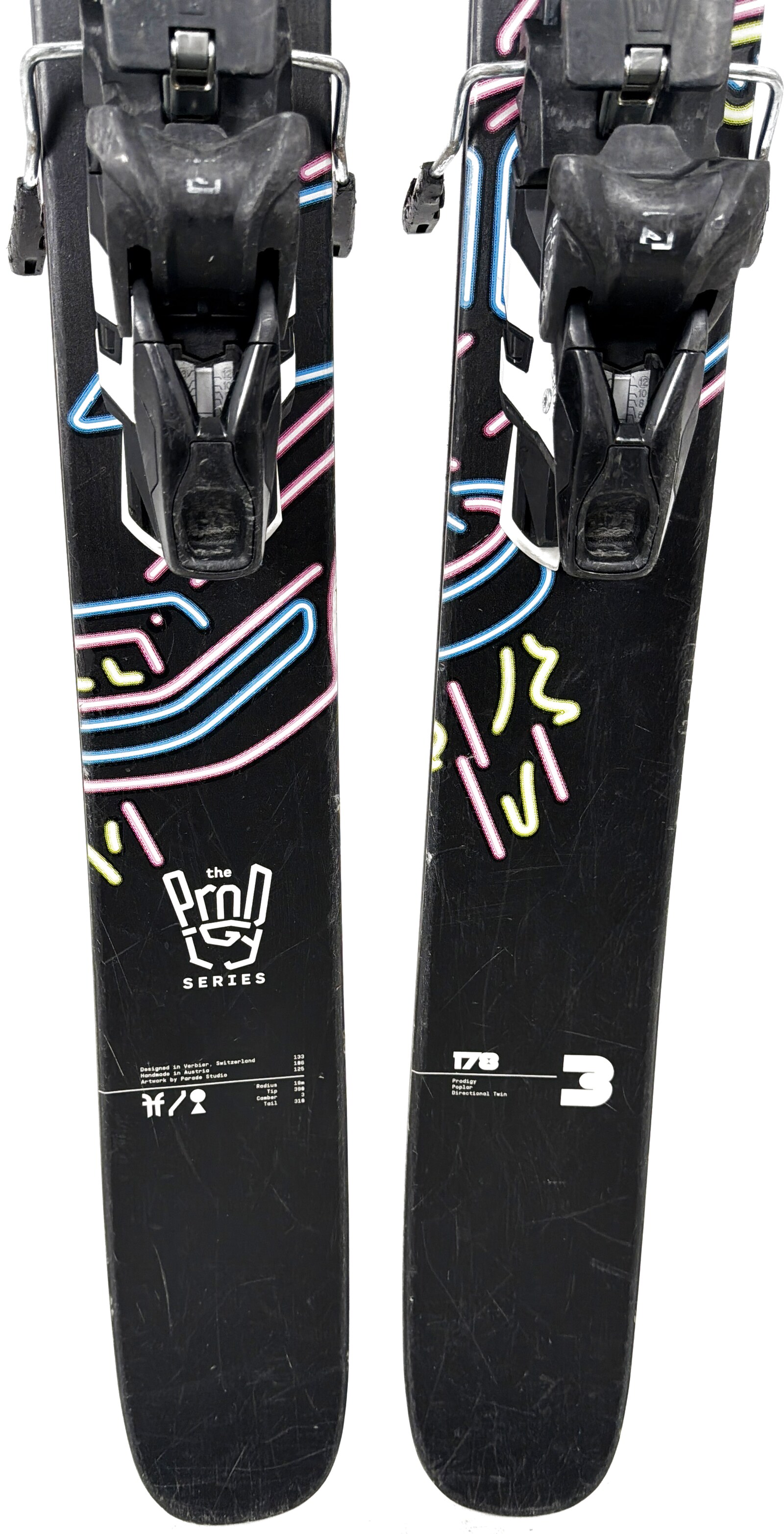 2023 Faction Prodigy 3 Skis Tail