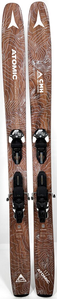 2023 Atomic Backland 117 Skis Topsheets