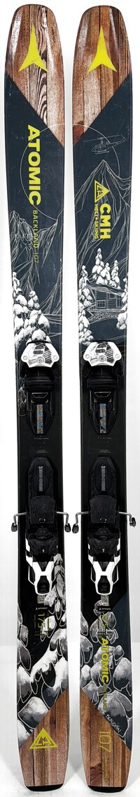 2023 Atomic Backland 107 Skis Topsheets