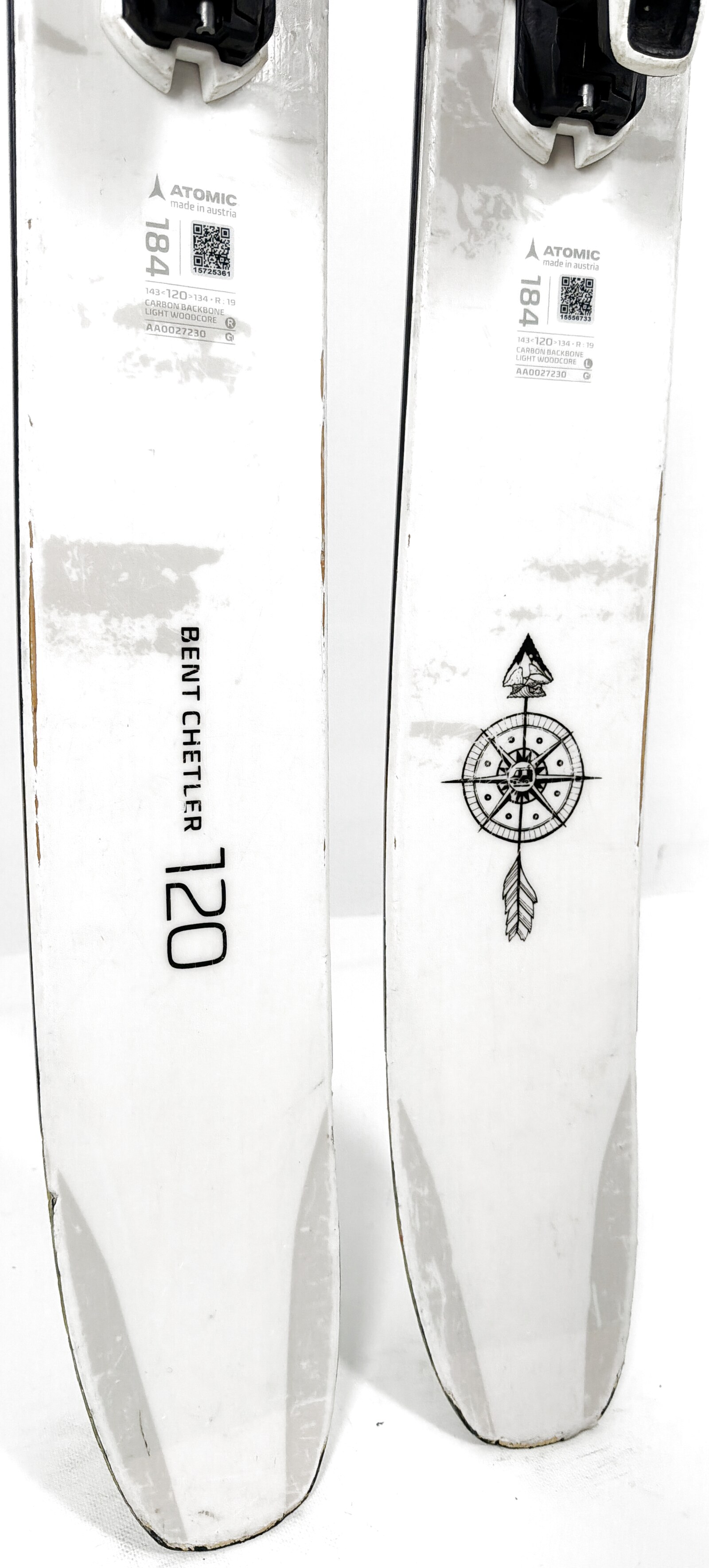 2019 Atomic Bent Chetler 120 Skis Tail