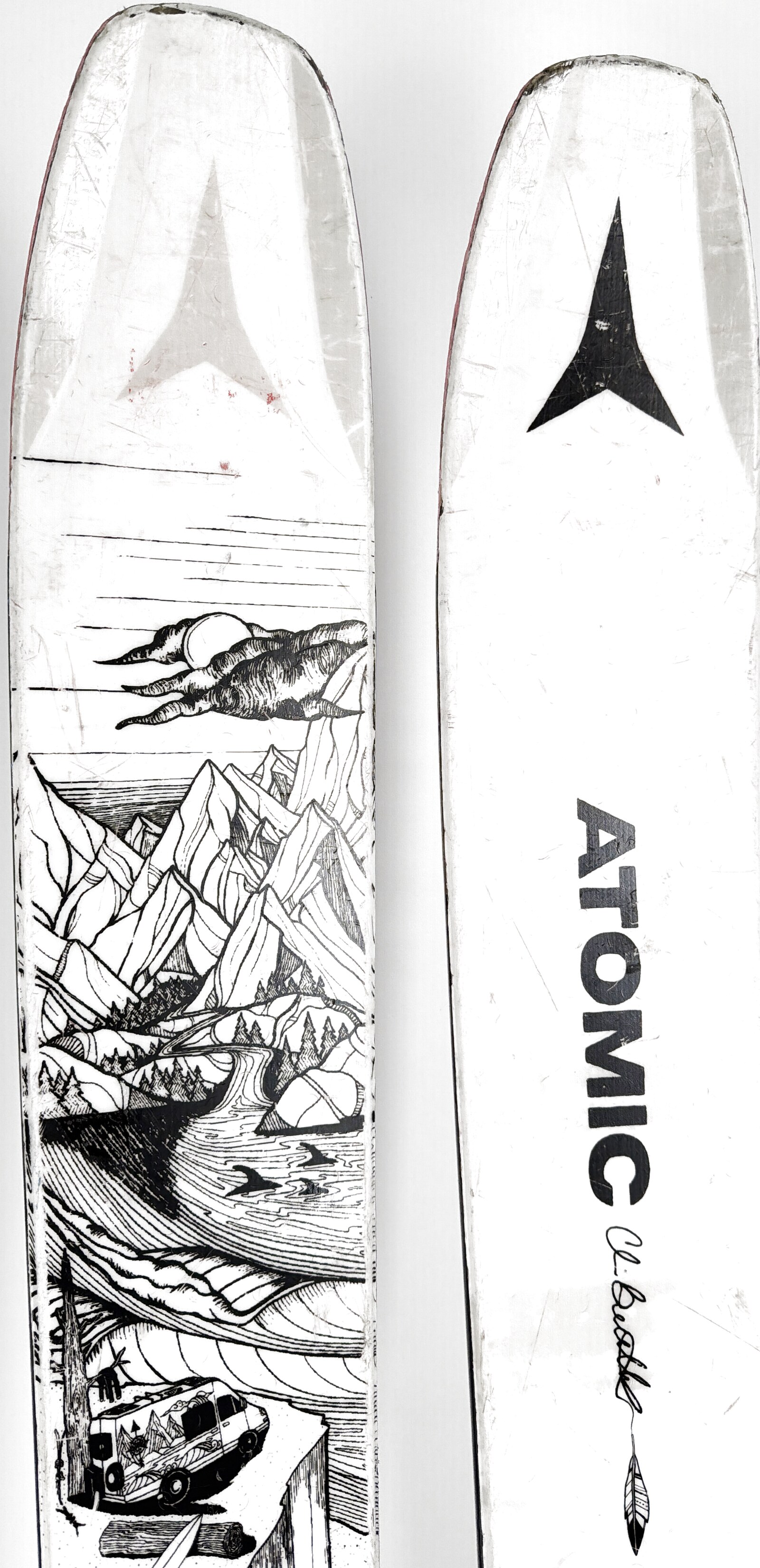 2019 Atomic Bent Chetler 120 Skis Tip