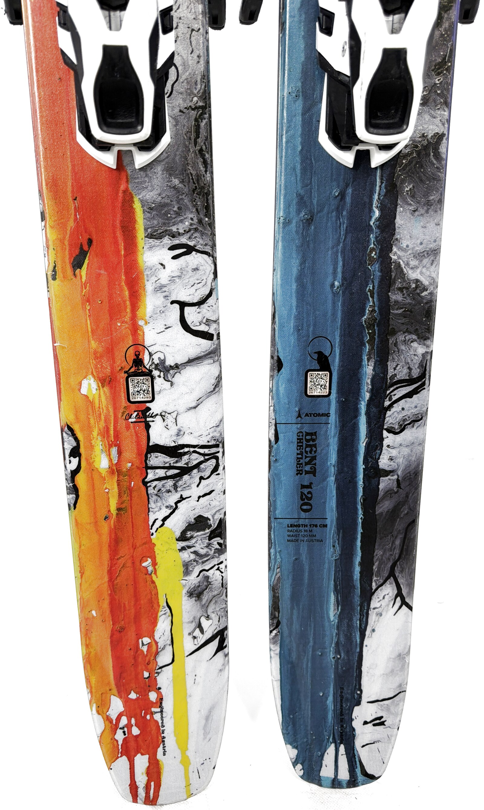 2024 Atomic Bent Chetler 120 Skis Tail
