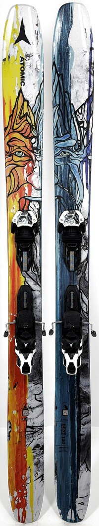 2024 Atomic Bent Chetler 120 Skis Topsheets