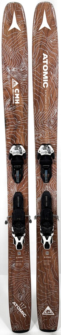 2023 Atomic Backland 117 CMH Edition Skis Topsheets