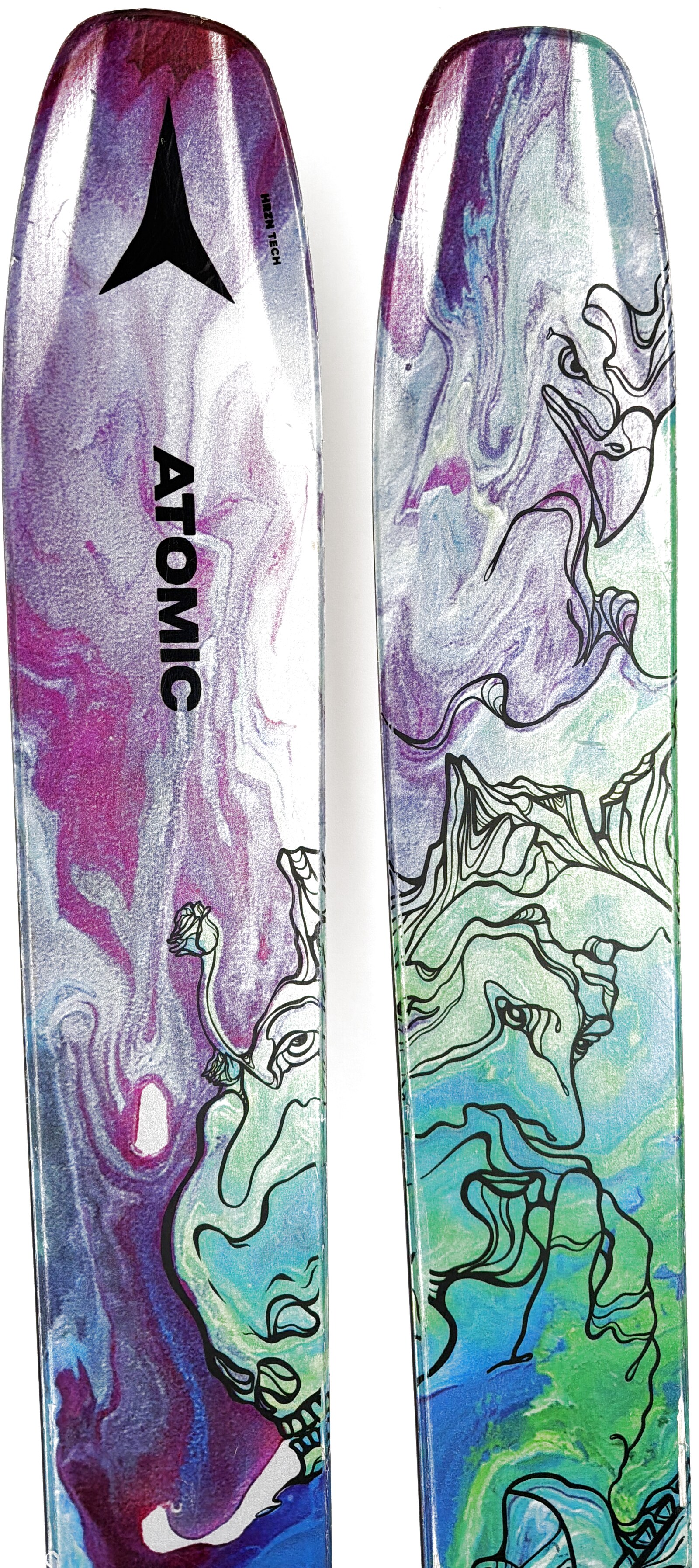 2023 Atomic Bent Chetler 120 Skis Tip