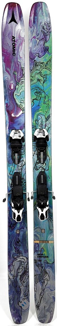 2023 Atomic Bent Chetler 120 Skis Topsheets
