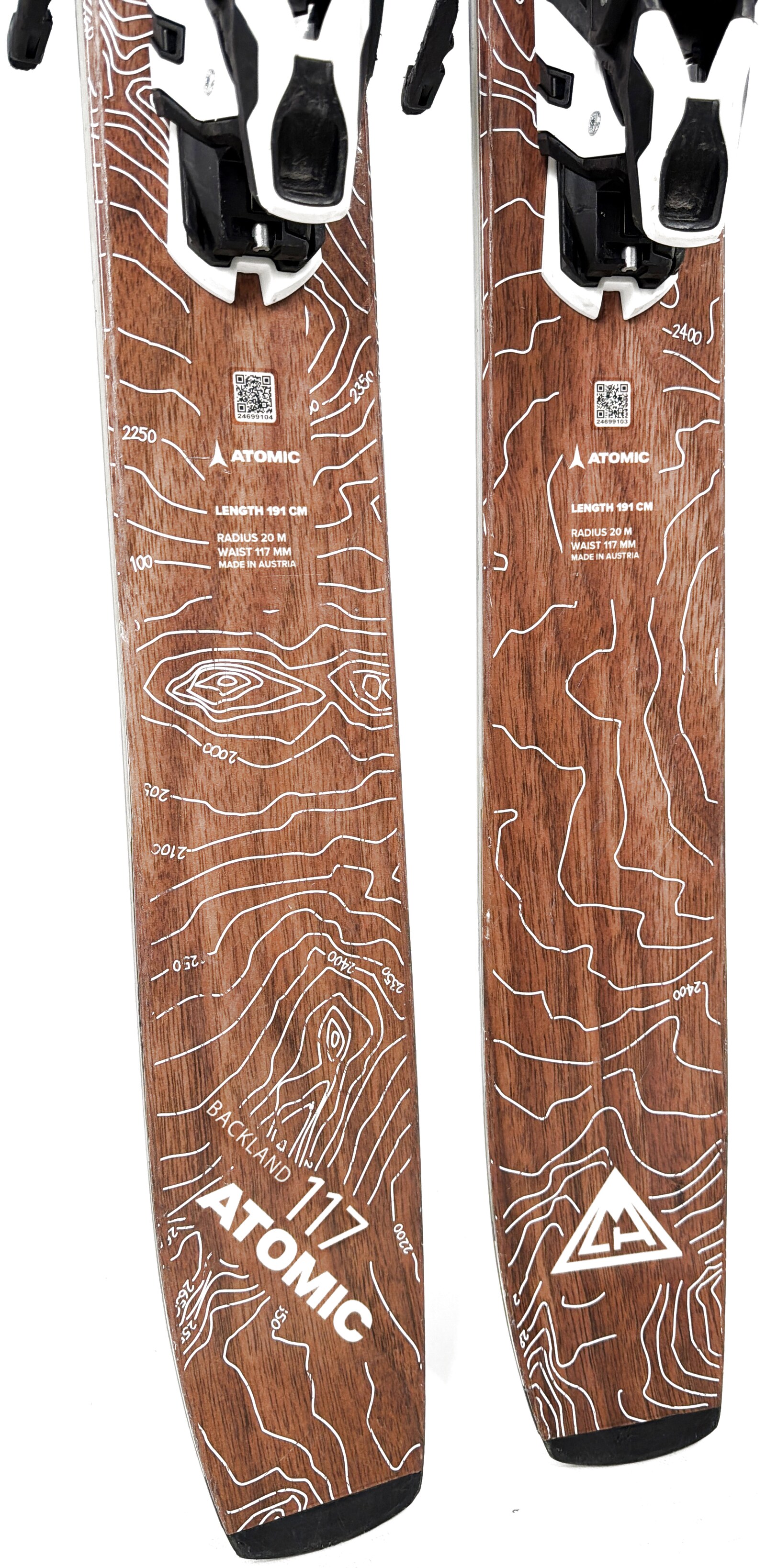 2023 Atomic Backland 117 CMH Edition Skis Tail