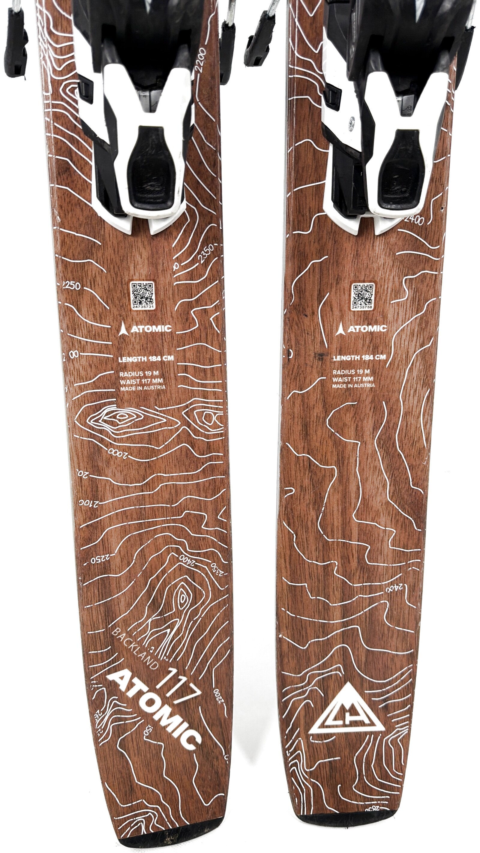2023 Atomic Backland 117 CMH Edition Skis Tail