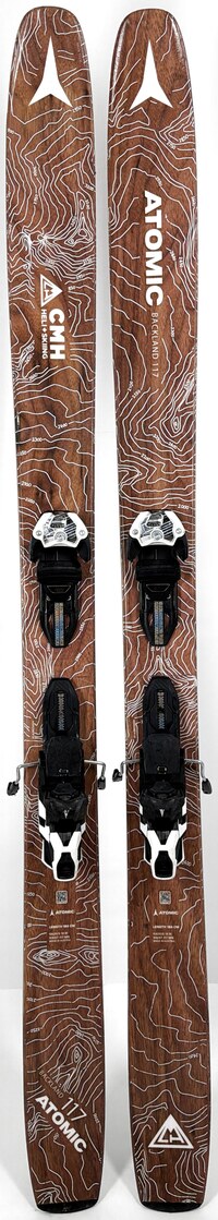 2023 Atomic Backland 117 CMH Edition Skis Topsheets
