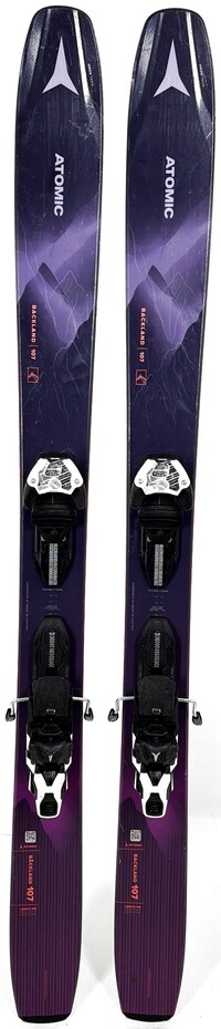 2024 Atomic Backland 107 W Skis Topsheets