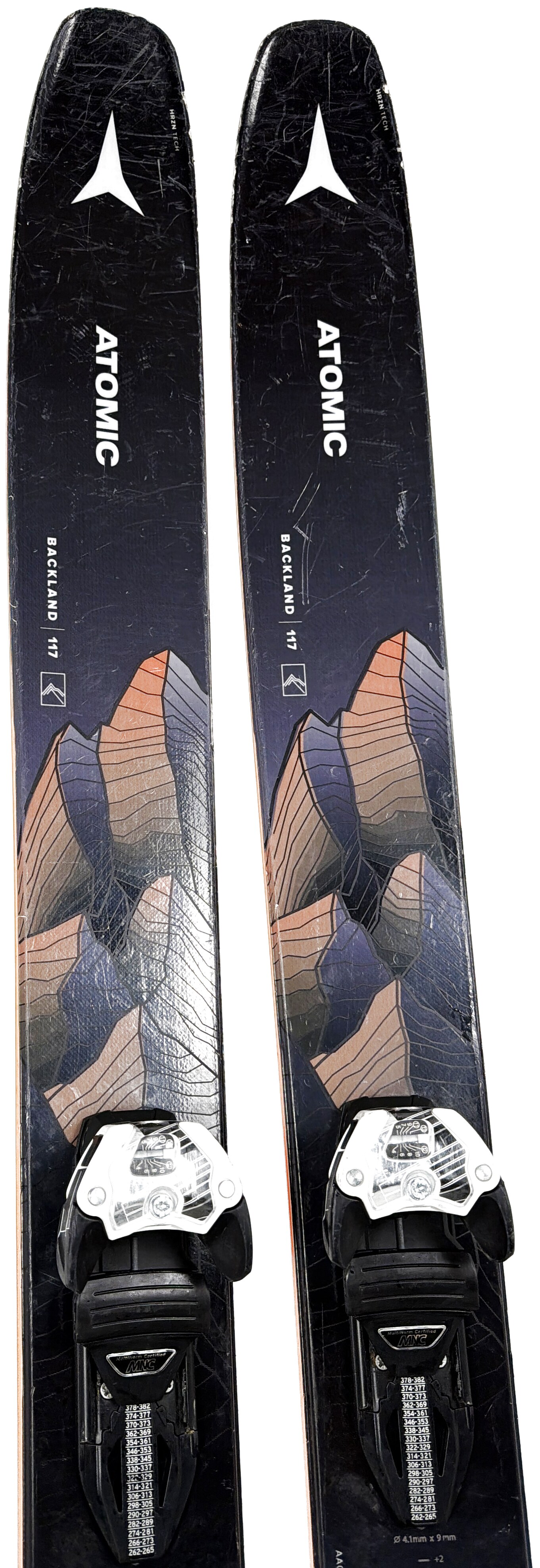 2024 Atomic Backland 117 Skis Tip