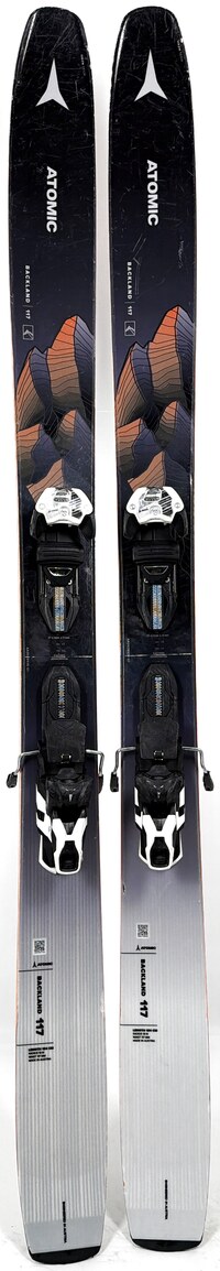 2024 Atomic Backland 117 Skis Topsheets