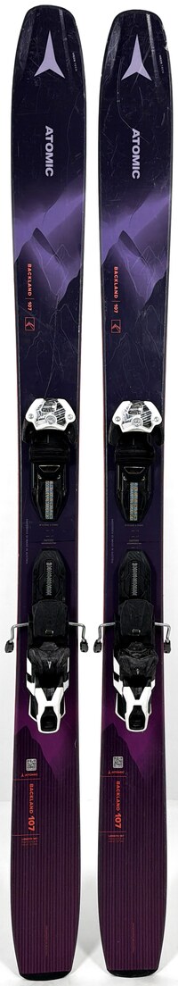 2024 Atomic Backland 107 W Skis Topsheets