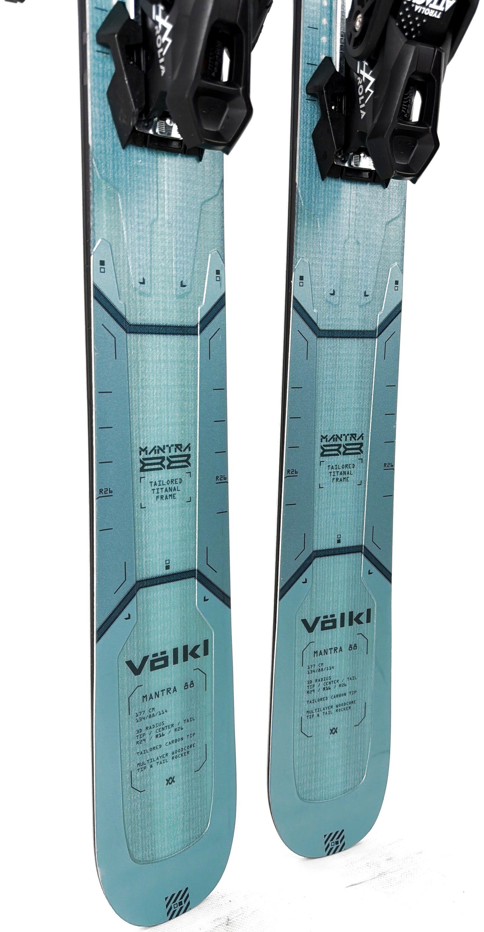 2026 Volkl Mantra 88 Skis Tail