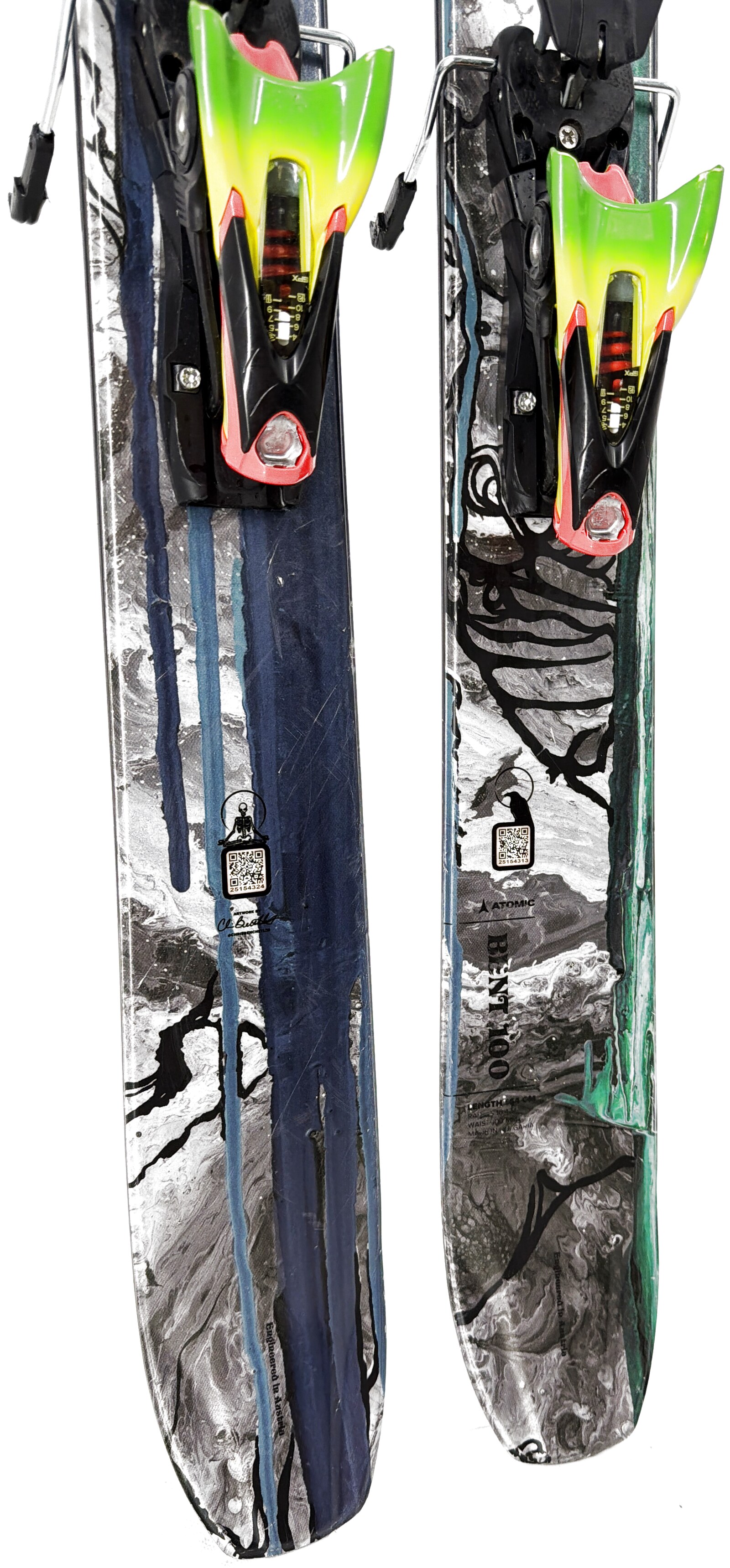 2024 Atomic Bent 100 Skis Tail