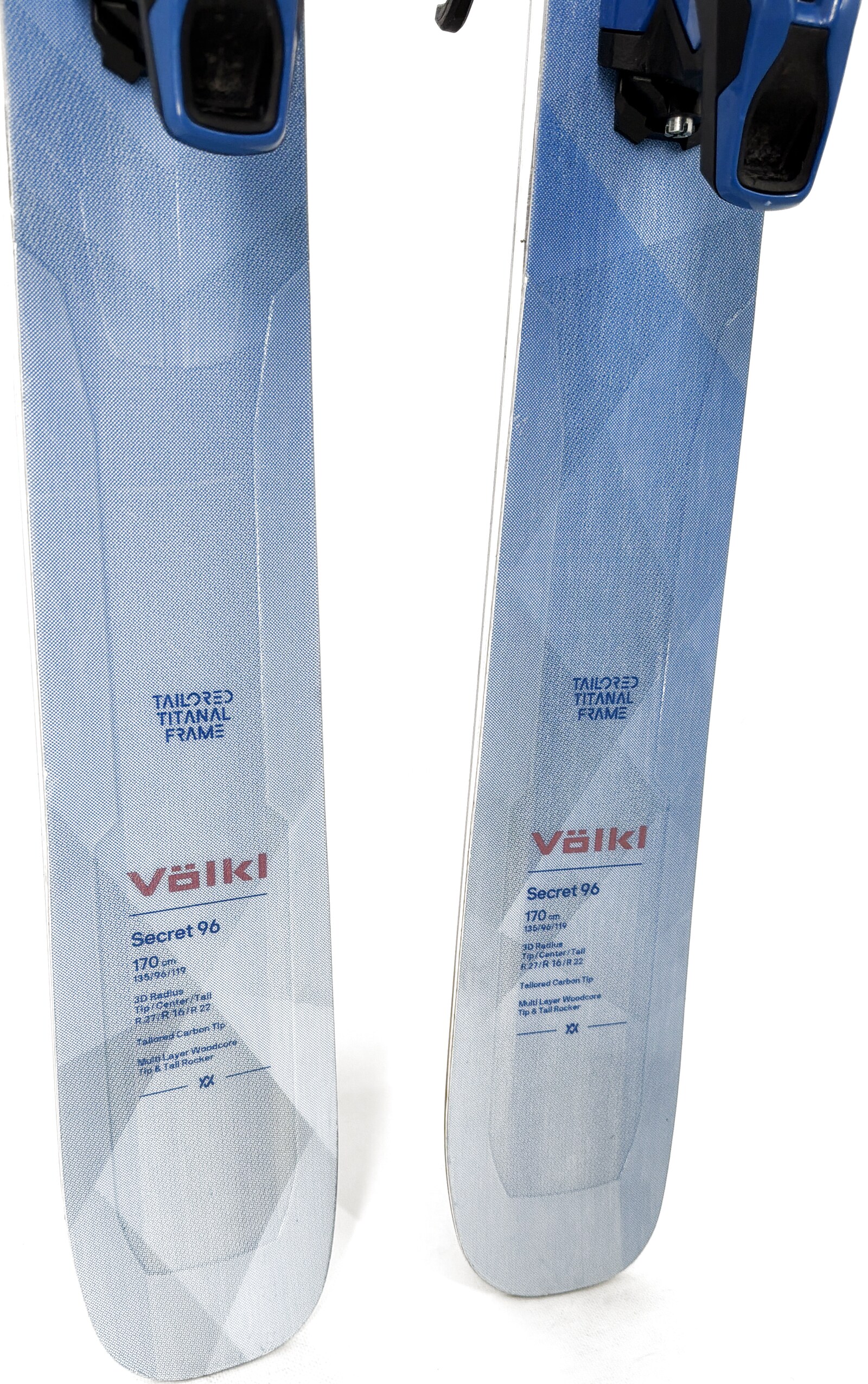 2024 Volkl Secret 96 Skis Tail