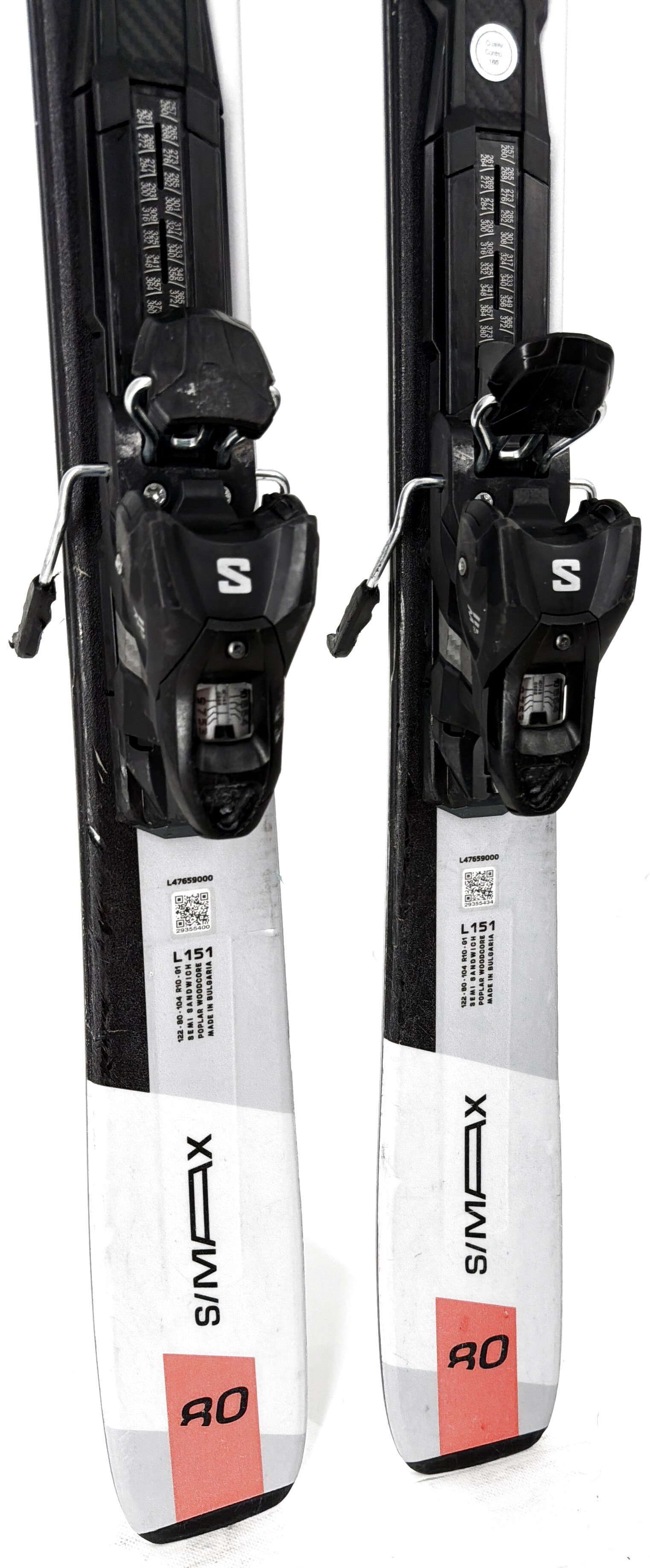 2025 Salomon S Max 80 AM Skis Tail