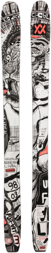 2027 Volkl Revolt 114 Skis Topsheets