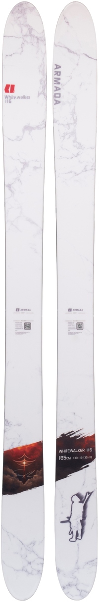 2027 Armada Whitewalker 116 Skis Topsheets