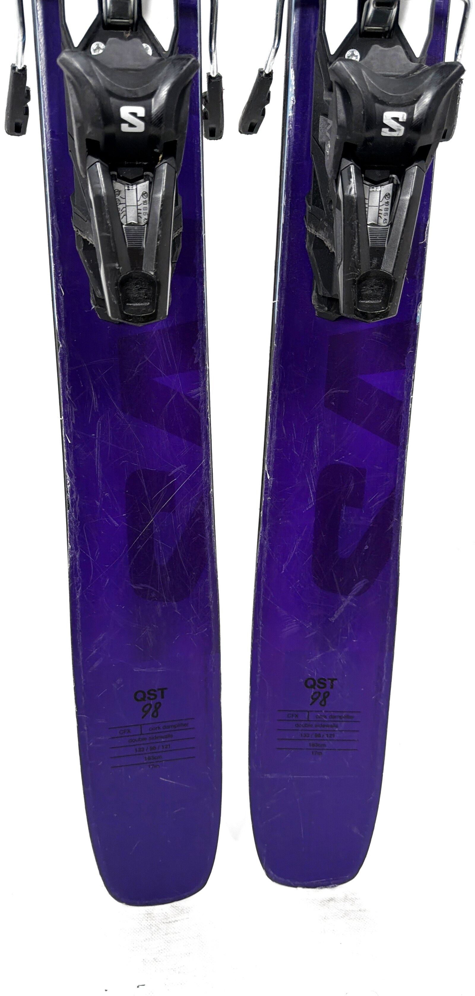 2025 Salomon QST 98 Skis Tail