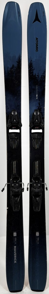 2025 Atomic Maverick 95 Ti Skis Topsheets
