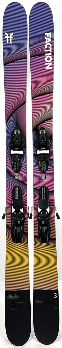 2026 Faction Studio 3 Skis Topsheets