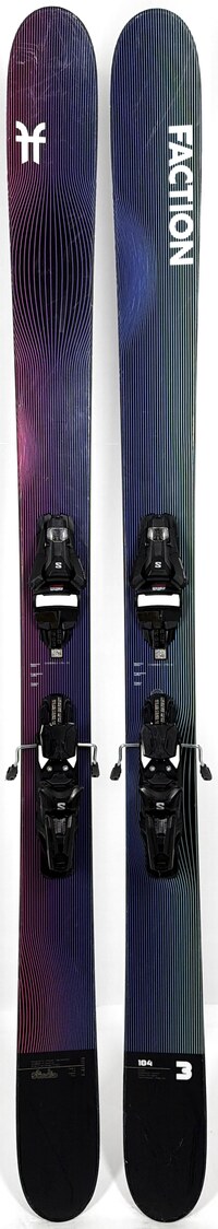 2025 Faction Studio 3 Skis Topsheets