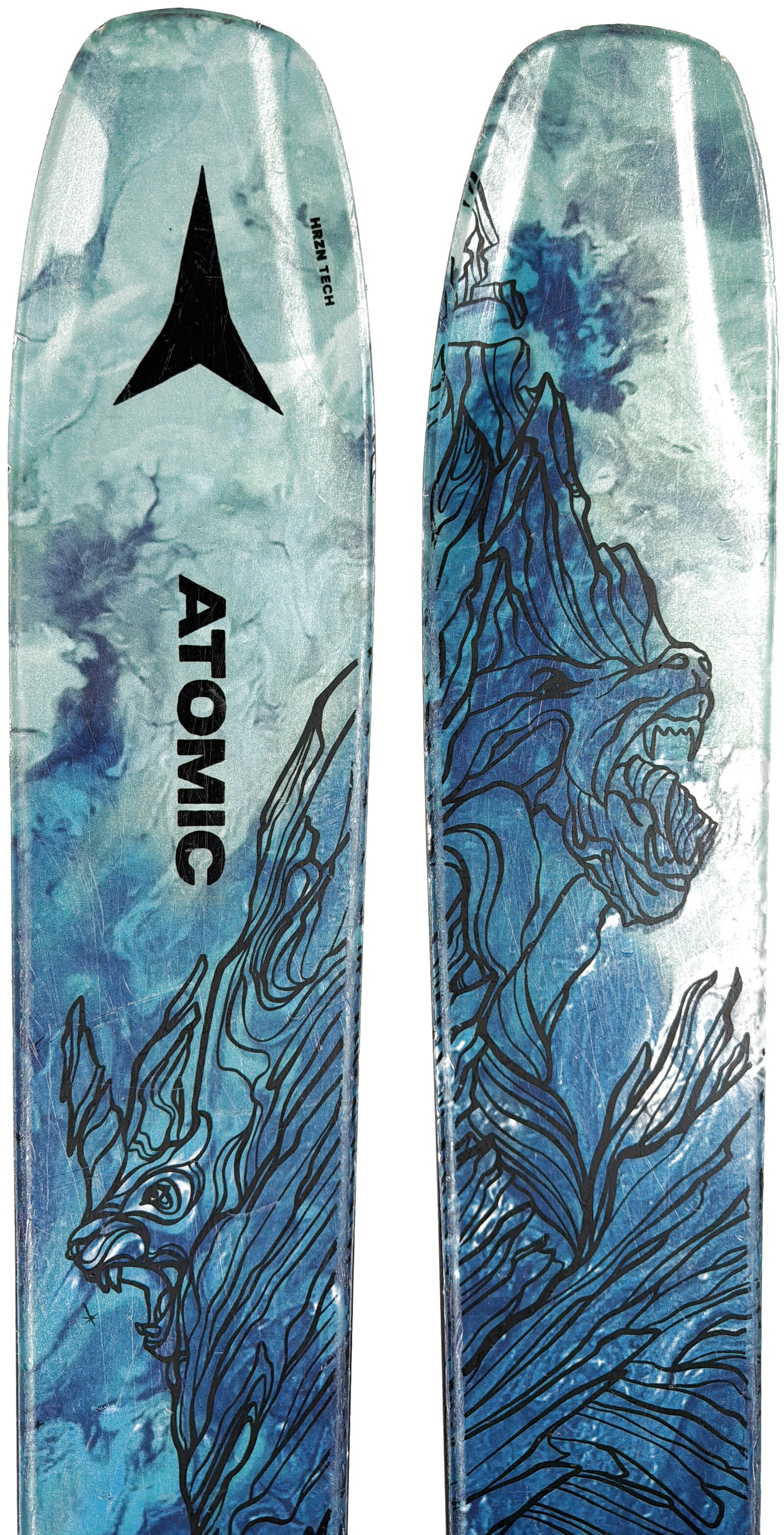 2023 Atomic Bent 100 Skis Tip