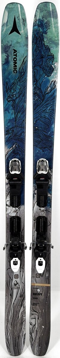 2023 Atomic Bent 100 Skis Topsheets