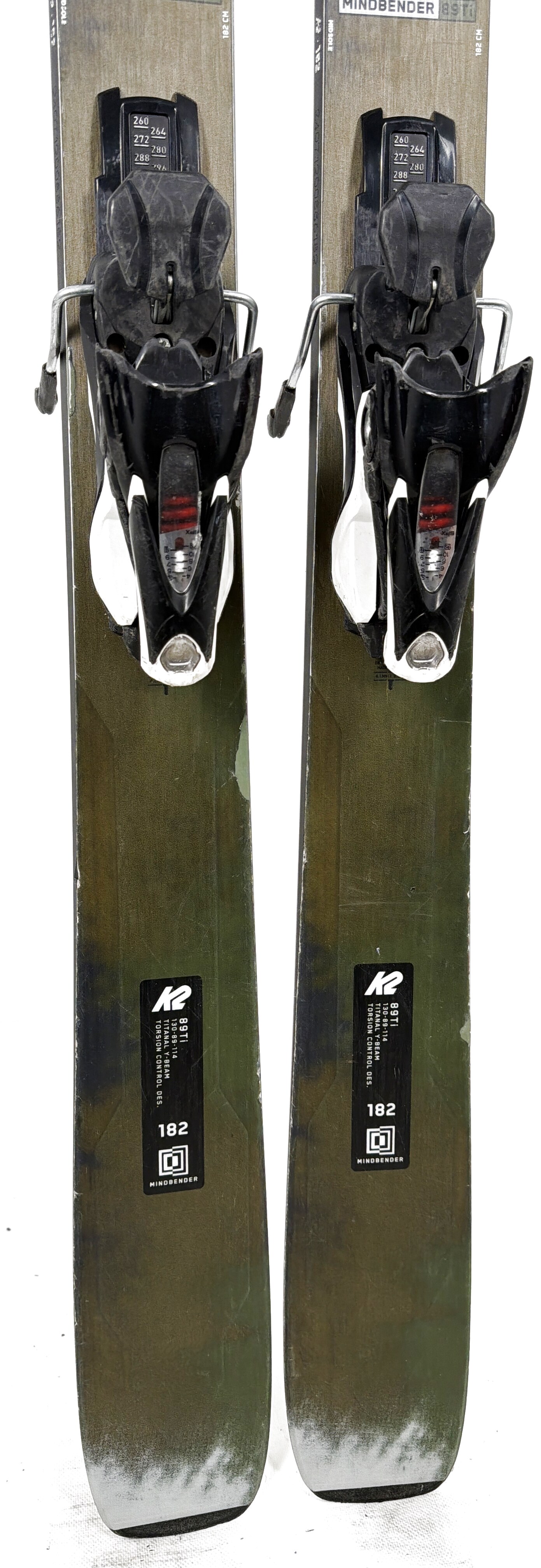 2025 K2 Mindbender 89Ti Skis Tail