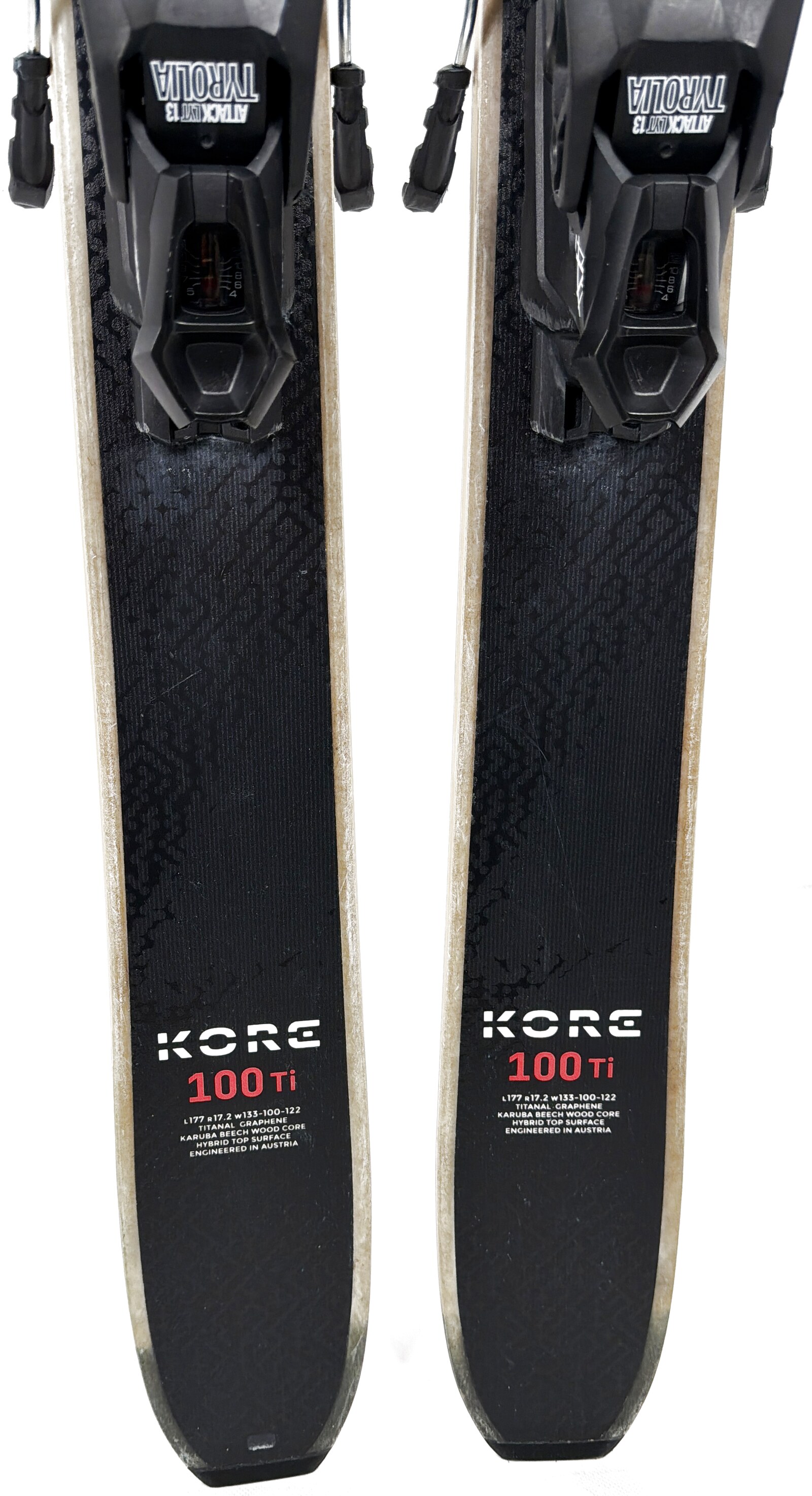2026 Head Kore 100 Ti Skis Tail