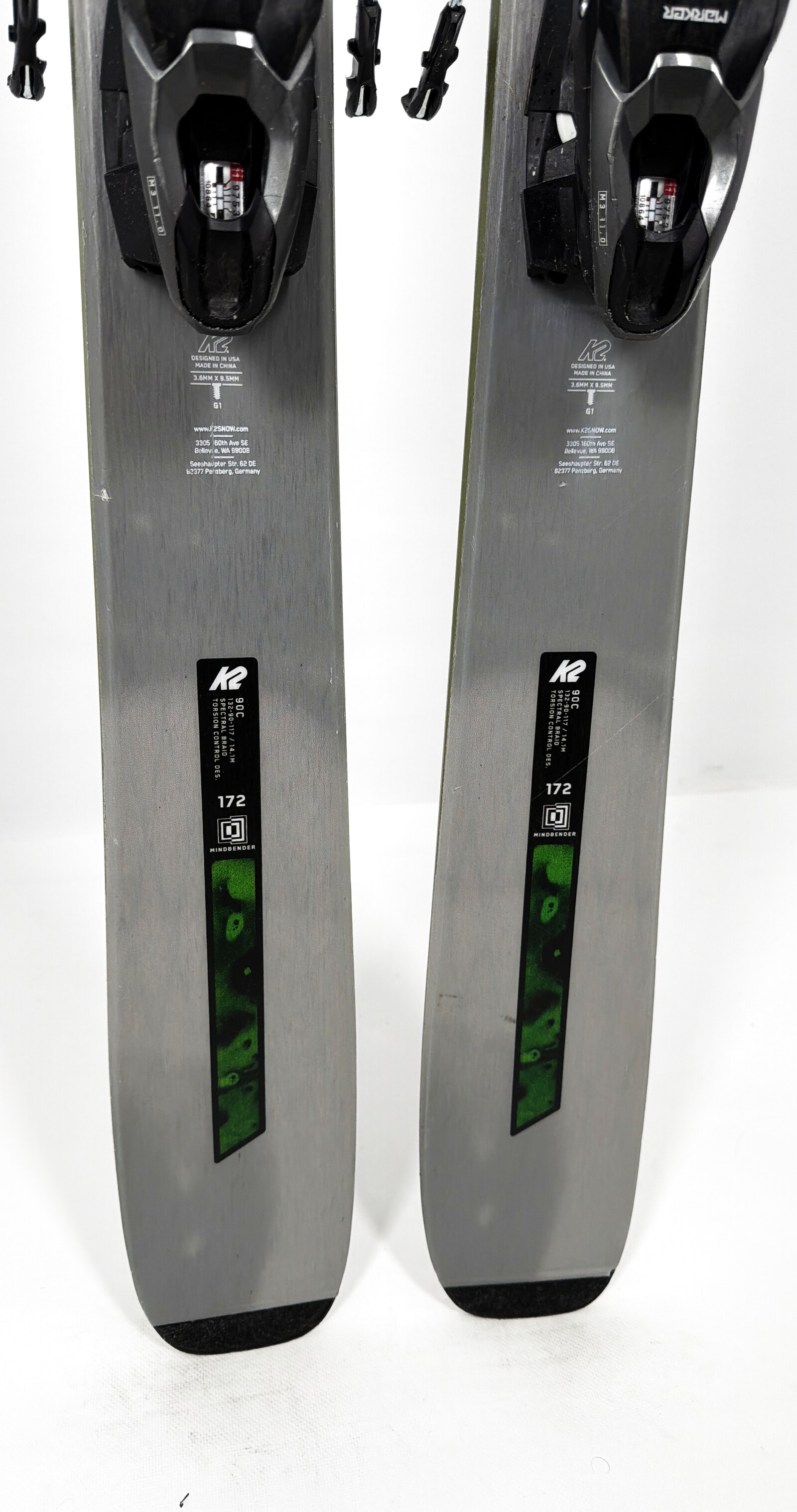 2026 K2 Mindbender 90C Skis Tail