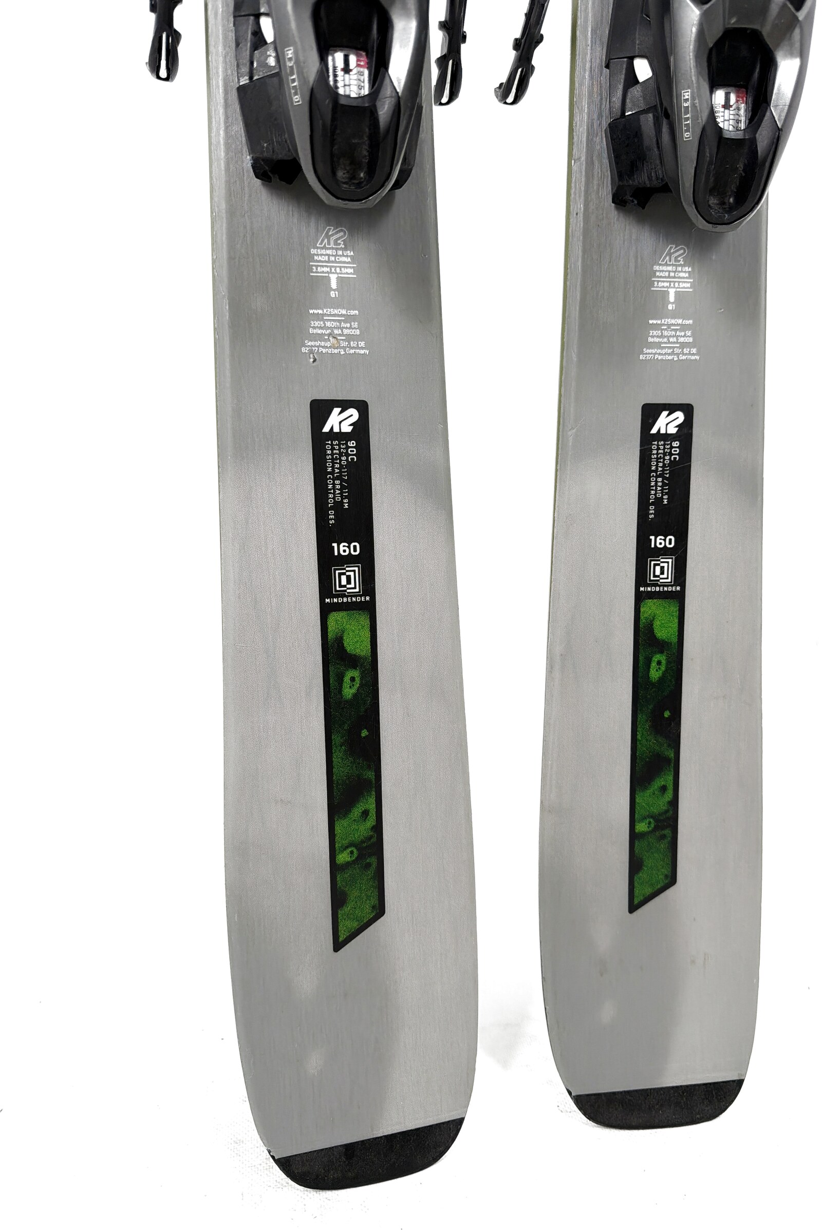 2026 K2 Mindbender 90C Skis Tail