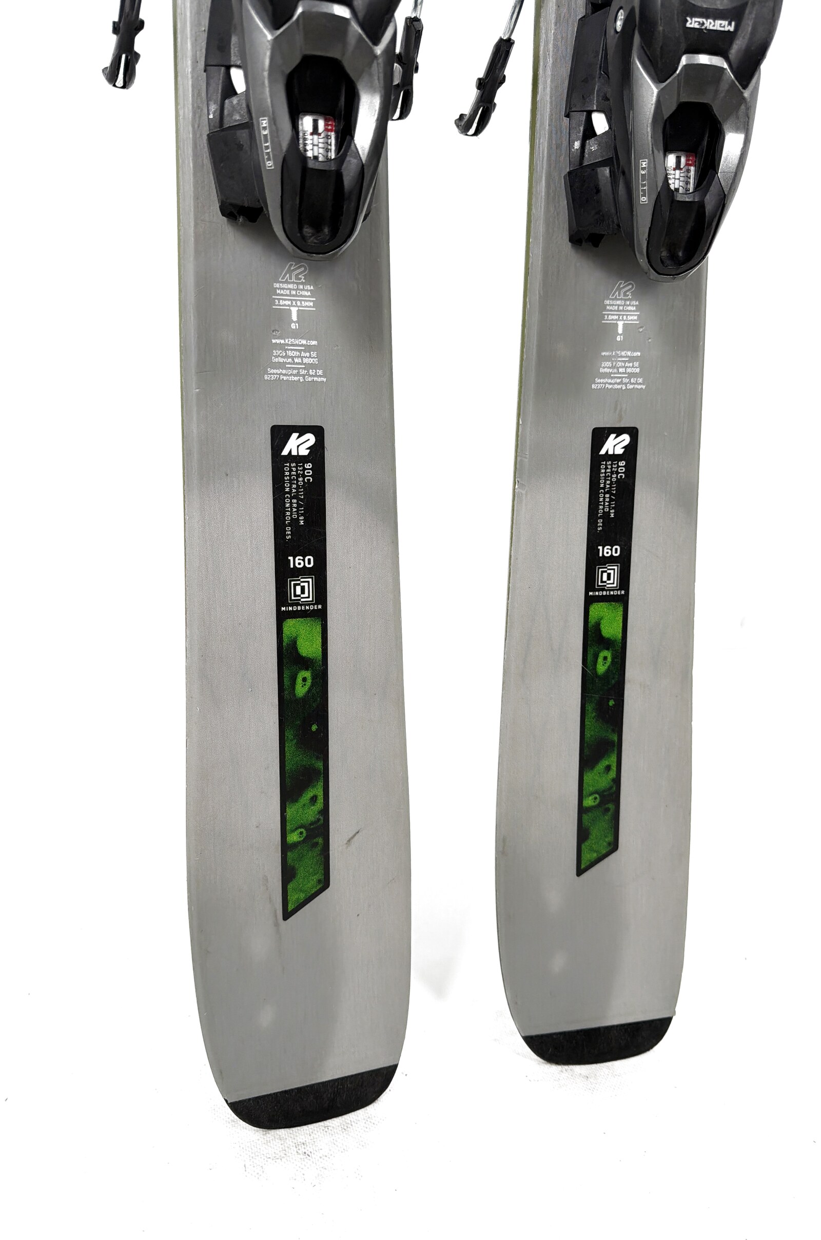 2026 K2 Mindbender 90C Skis Tail