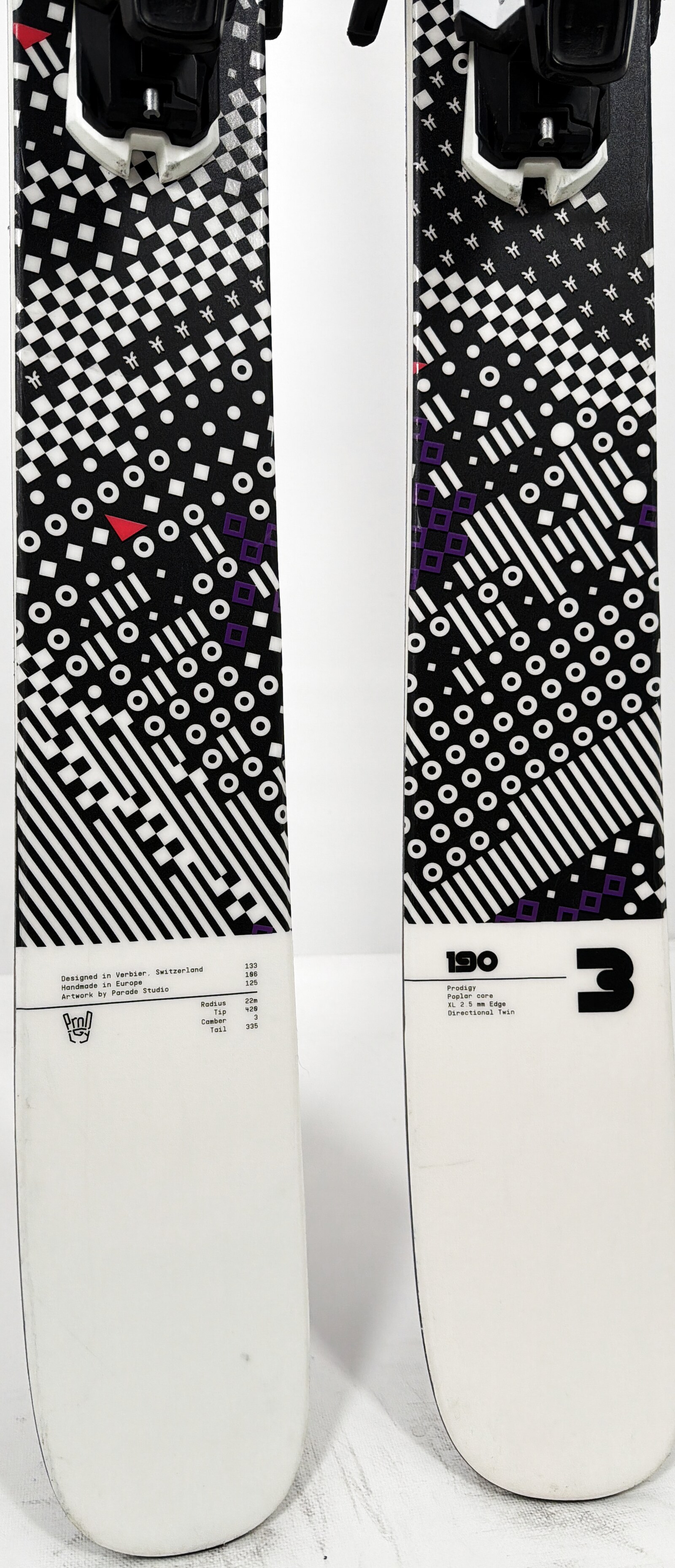 2025 Faction Prodigy 3 Skis Tail