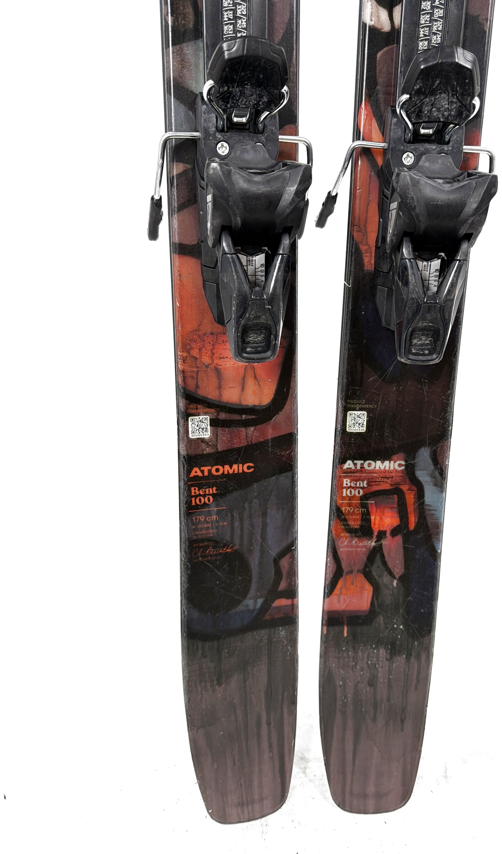2026 Atomic Bent 100 Skis Tail