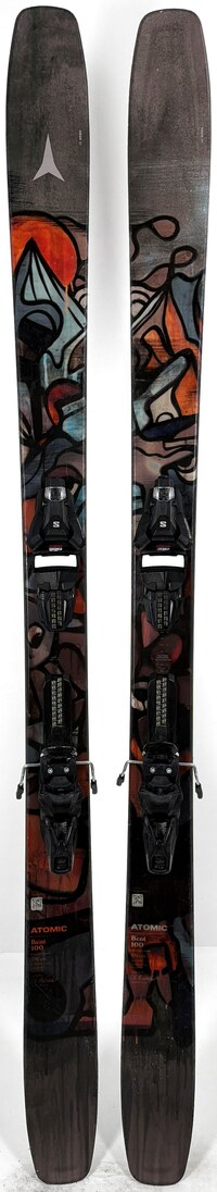 2026 Atomic Bent 100 Skis Topsheets