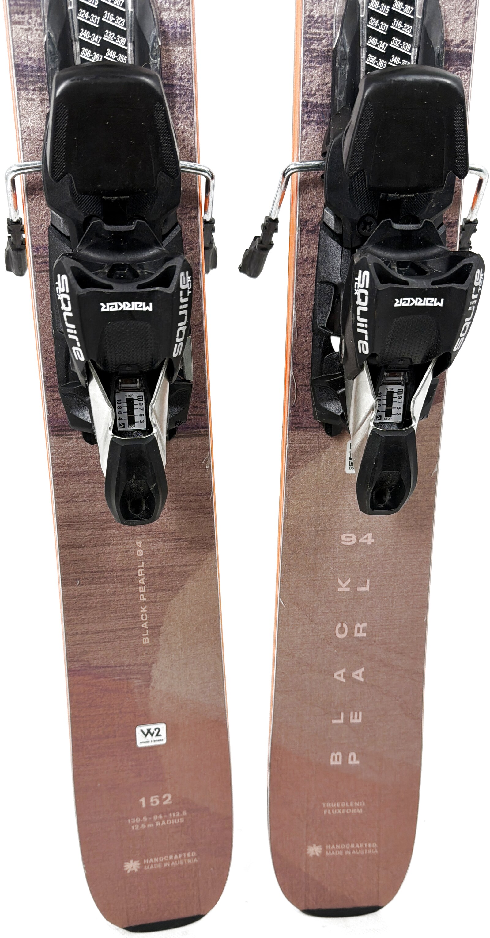2026 Blizzard Black Pearl 94 Skis Tail